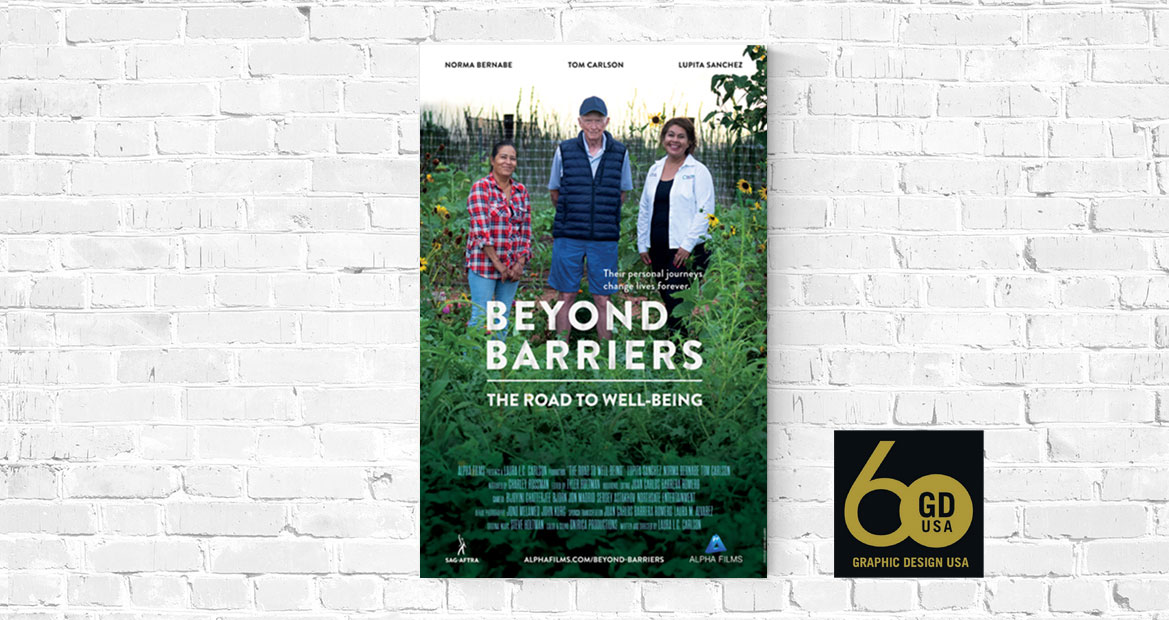 Beyond Barriers: The Road to Well-being Documentary Film Key Art Poster Design